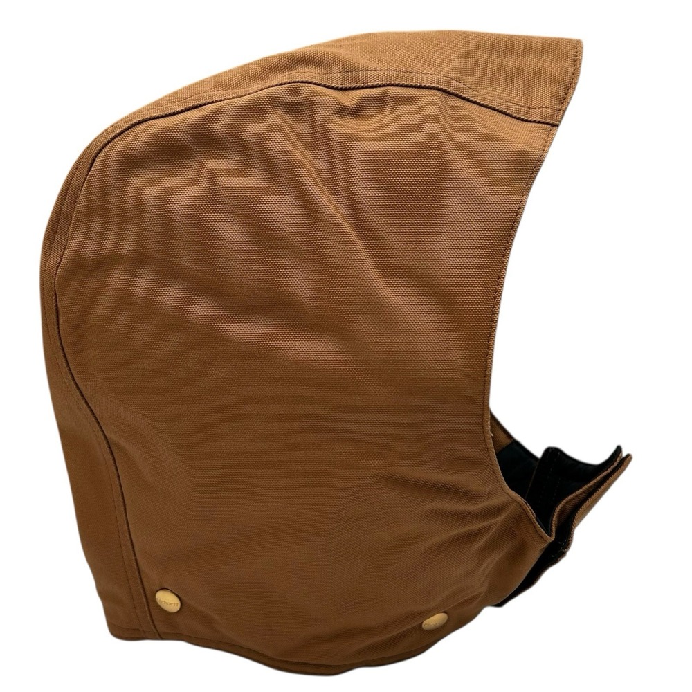 Carhartt Firm Duck Insulated Canvas Hood Sz 2X-5XL Brown Cotton Water-repellent - Picture 3 of 16